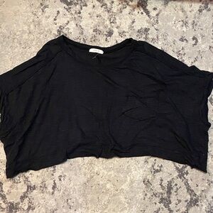 Joie Black Casual Crop Top xl